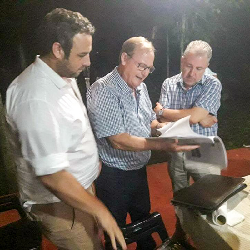 Secretário Municipal de Desenvolvimento, Turismo e Mercosul reúne-se com Deputado Argentino.