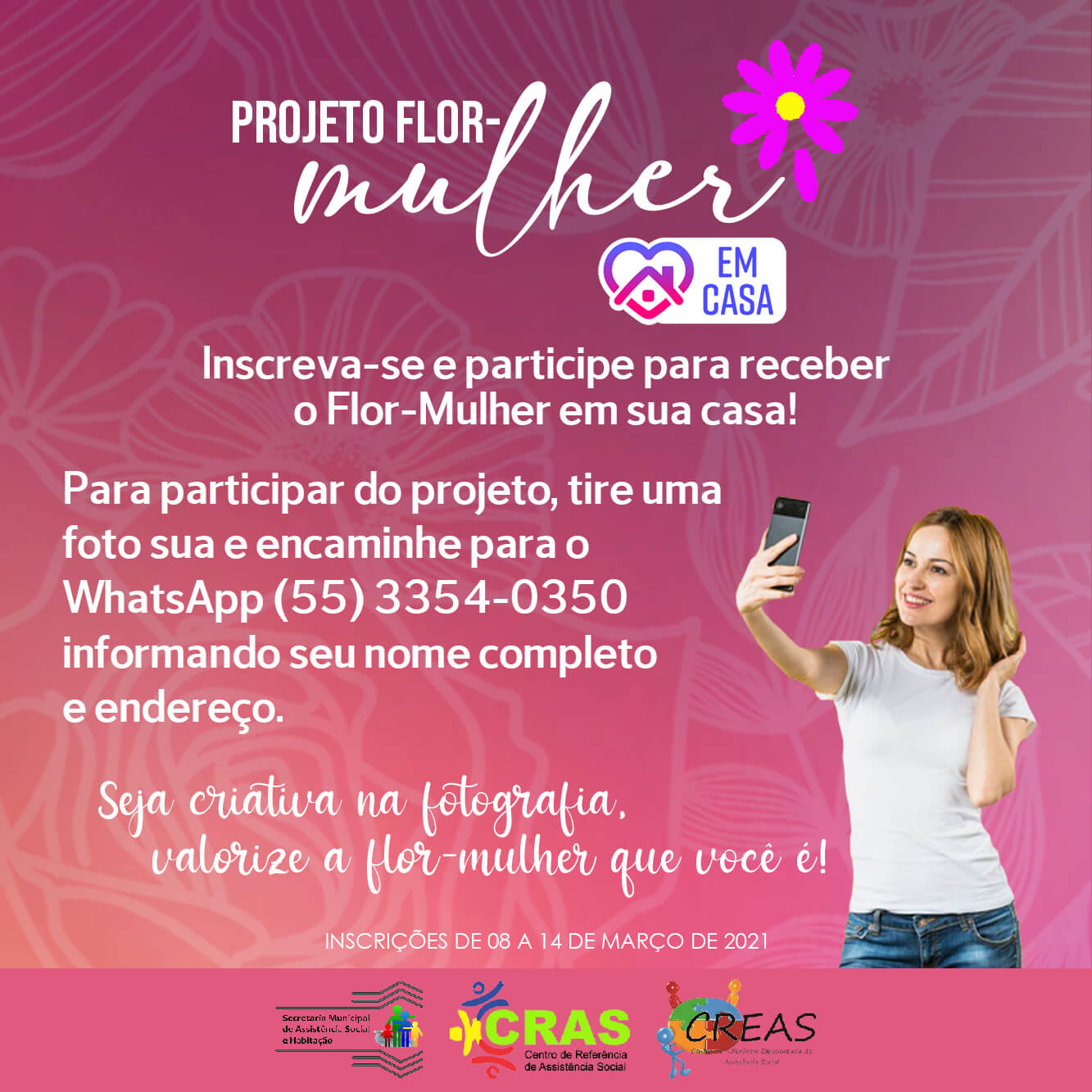 PROJETO FLOR-MULHER EM CASA