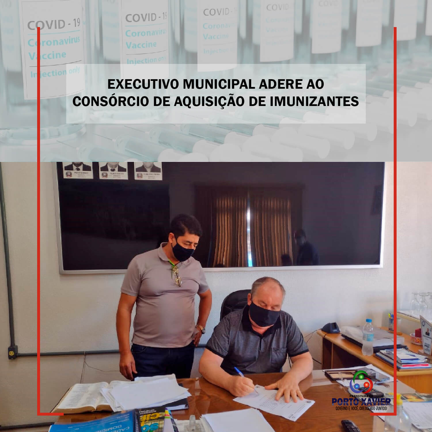 EXECUTIVO MUNICIPAL ADERE AO CONSÓRCIO DE AQUISIÇÃO DE IMUNIZANTES