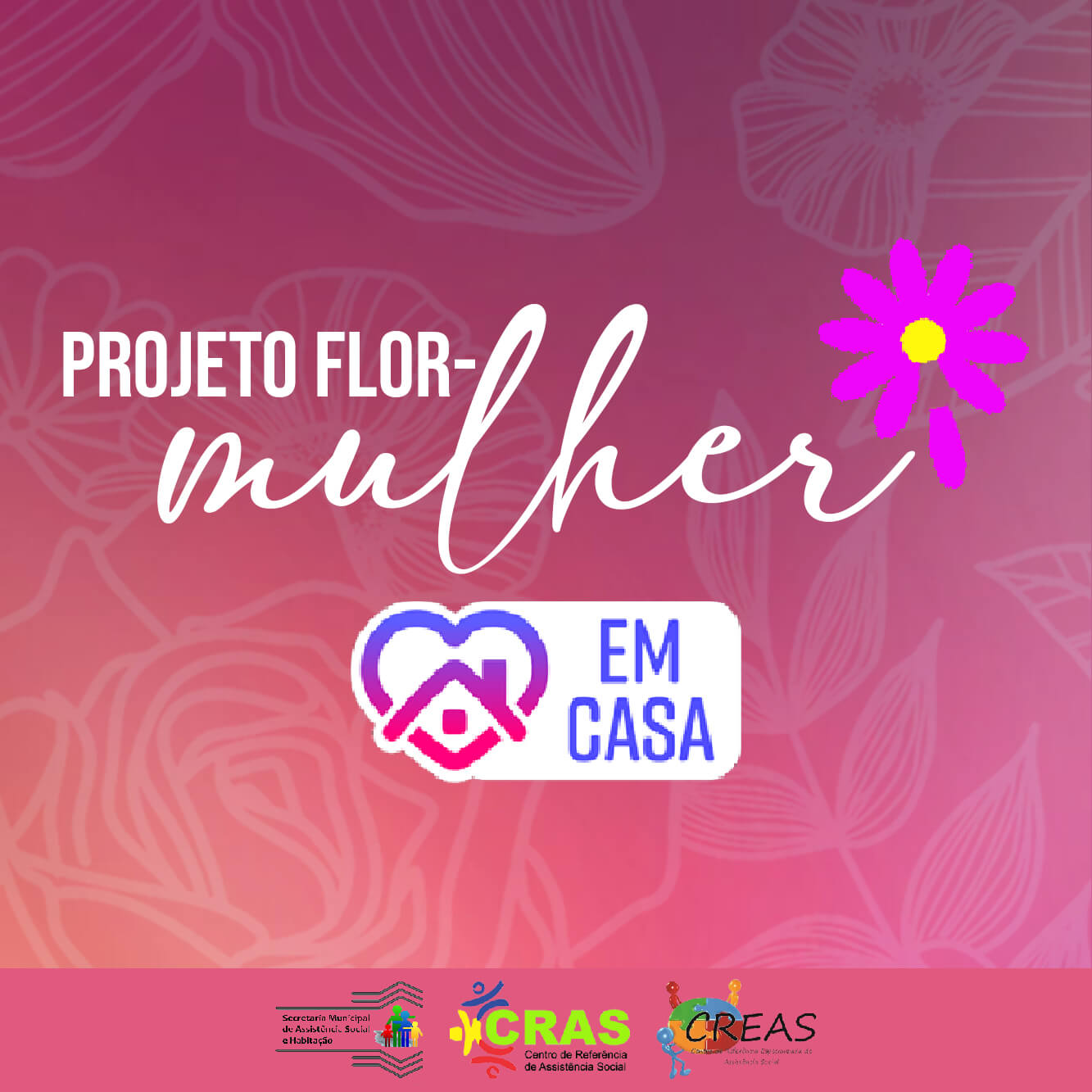 PROJETO FLOR-MULHER EM CASA TEM MAIS DE 400 MULHERES PORTO-XAVIERENSES INSCRITAS
