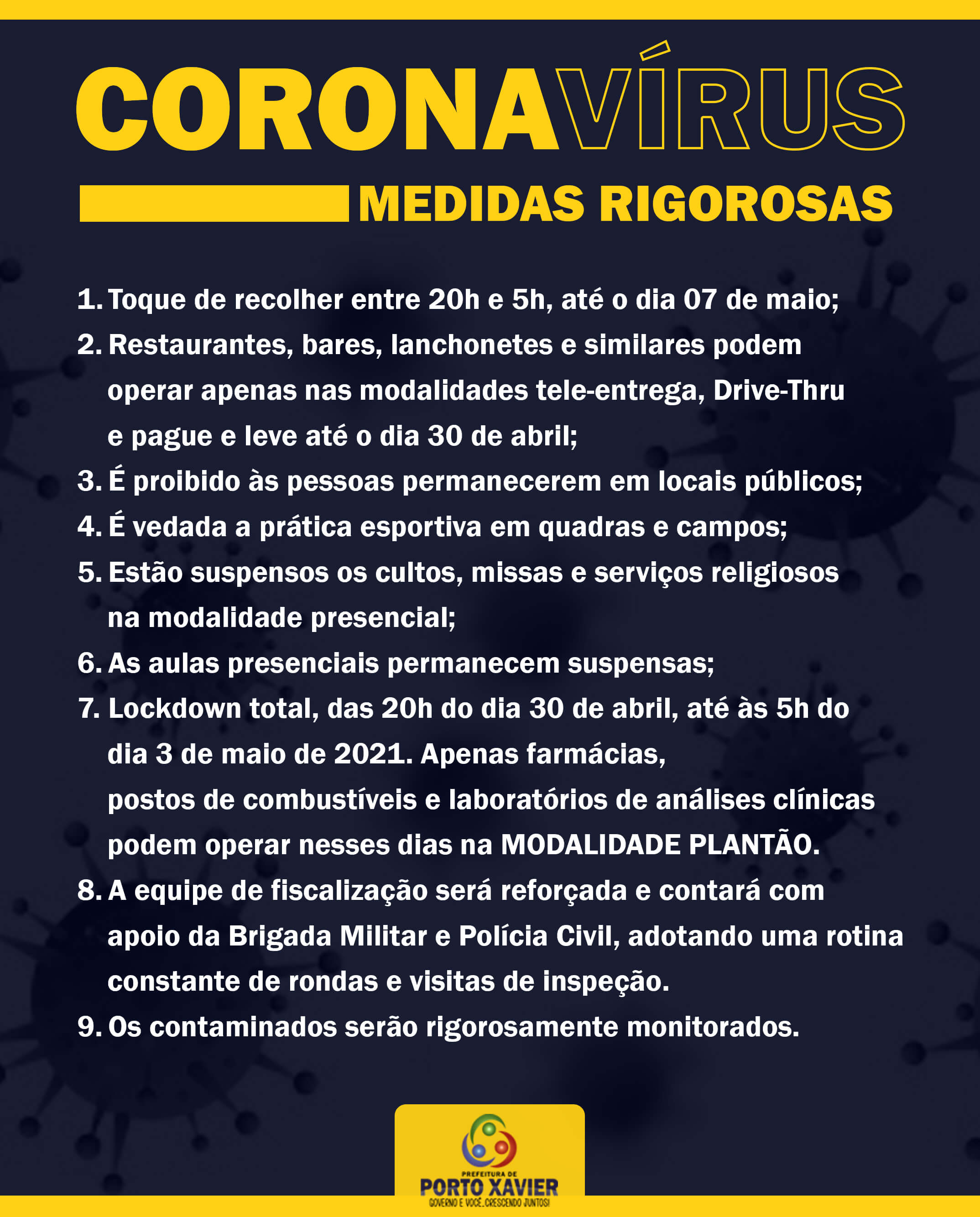 ESTADO DE CALAMIDADE EM PORTO XAVIER