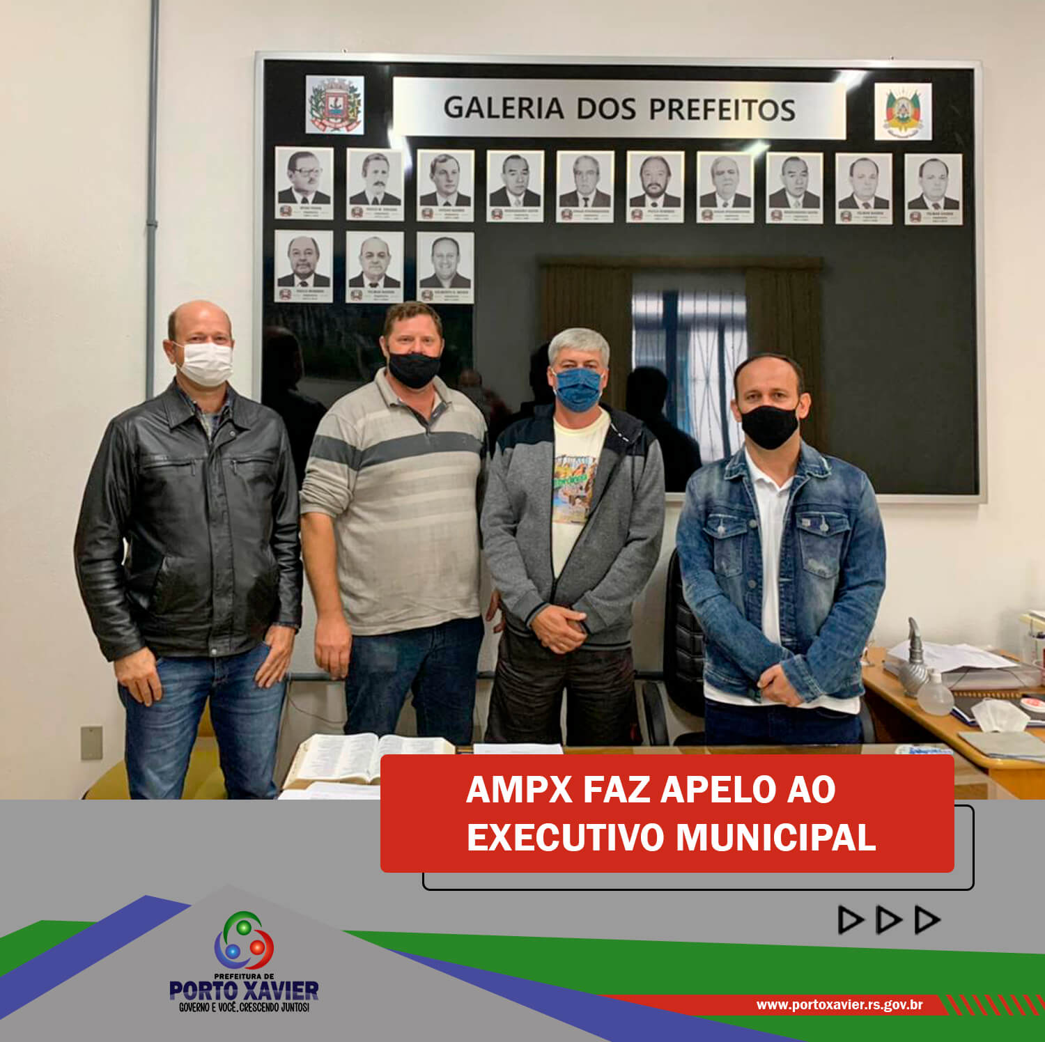 AMPX FAZ APELO AO EXECUTIVO MUNICIPAL