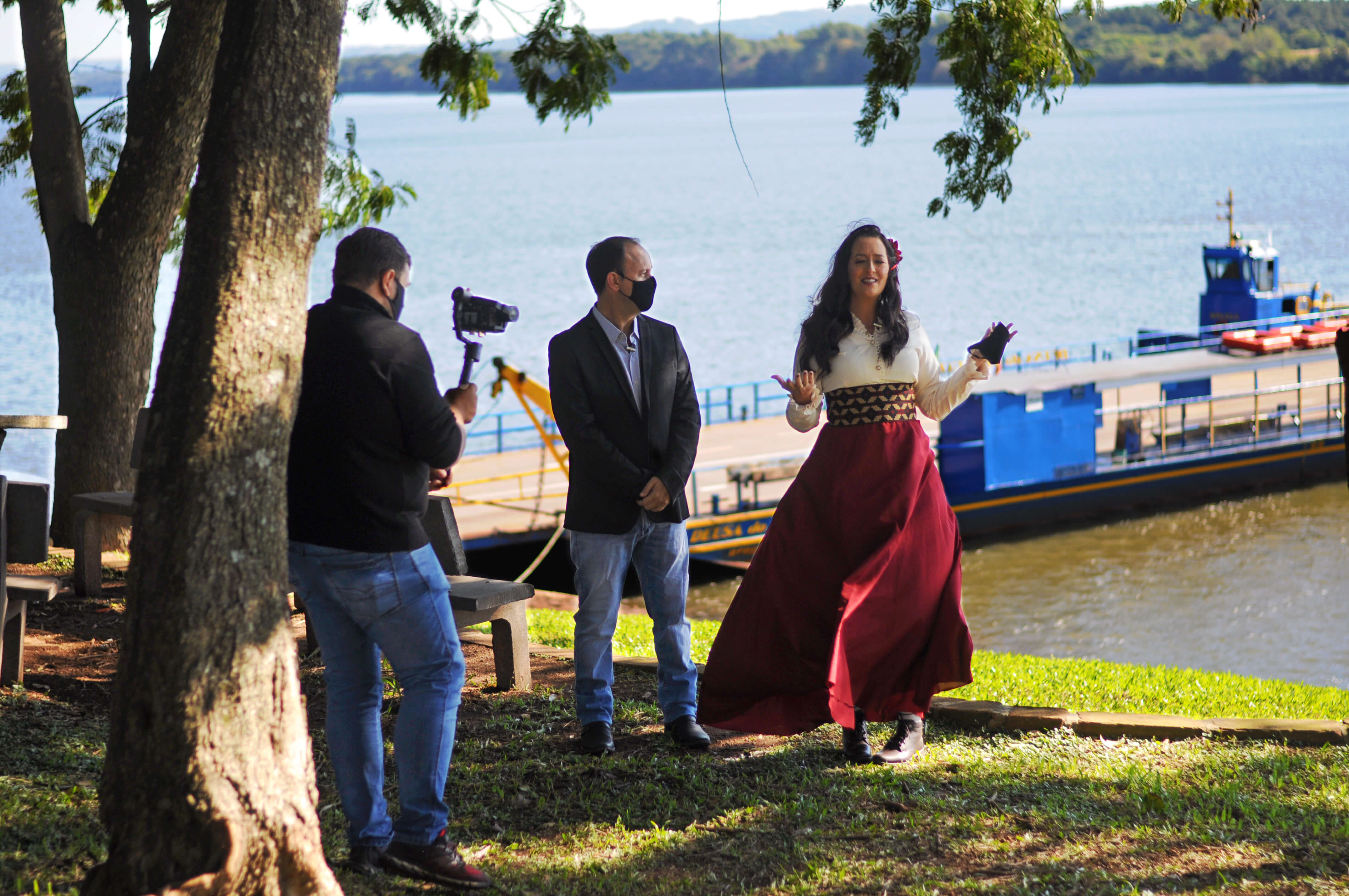 GRAVAÇÕES DO PROGRAMA O MUNDO DO CTG OCORRERAM NESSE FINAL DE SEMANA