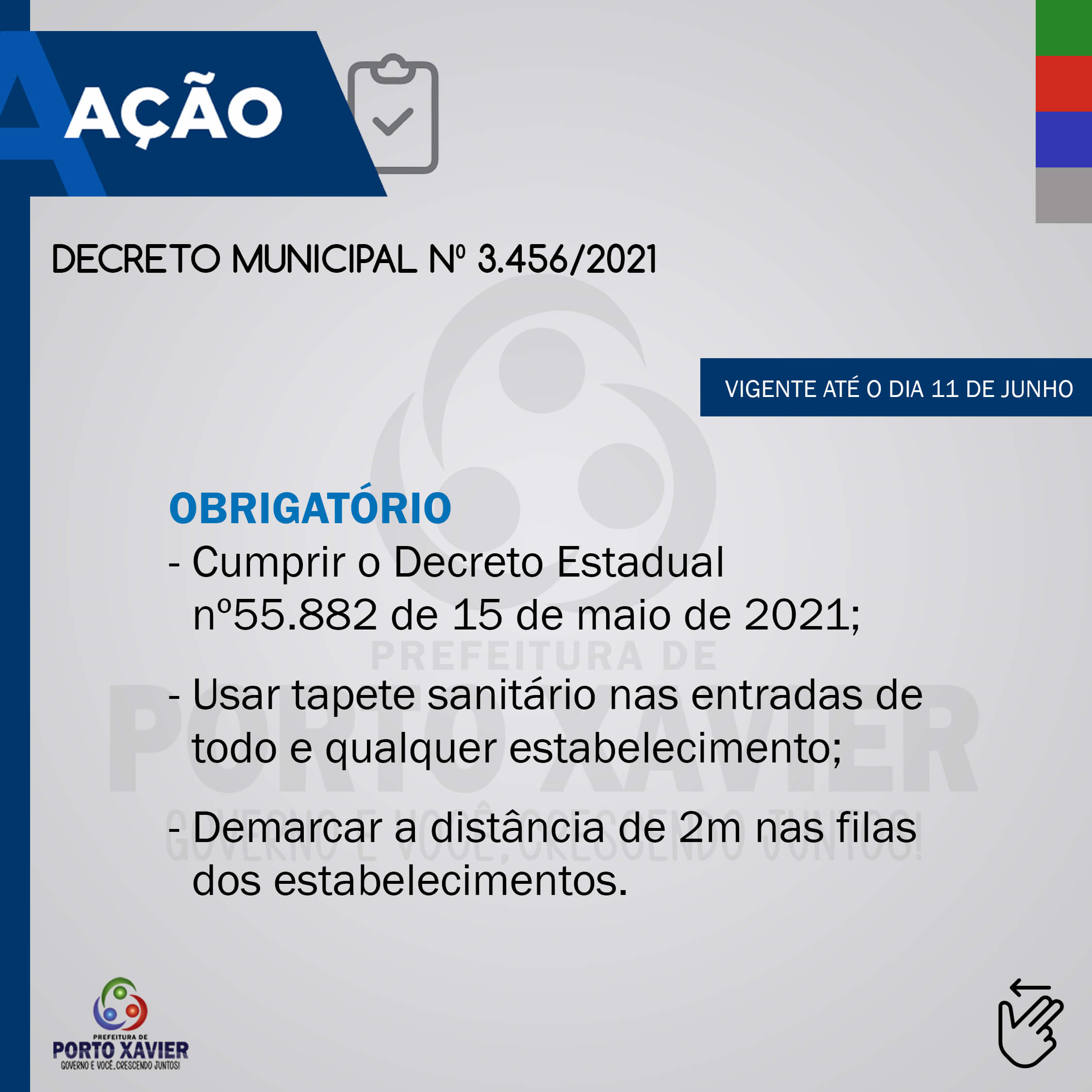 EDITADO NOVO DECRETO COM MEDIDAS DE ENFRENTAMENTO A PANDEMIA