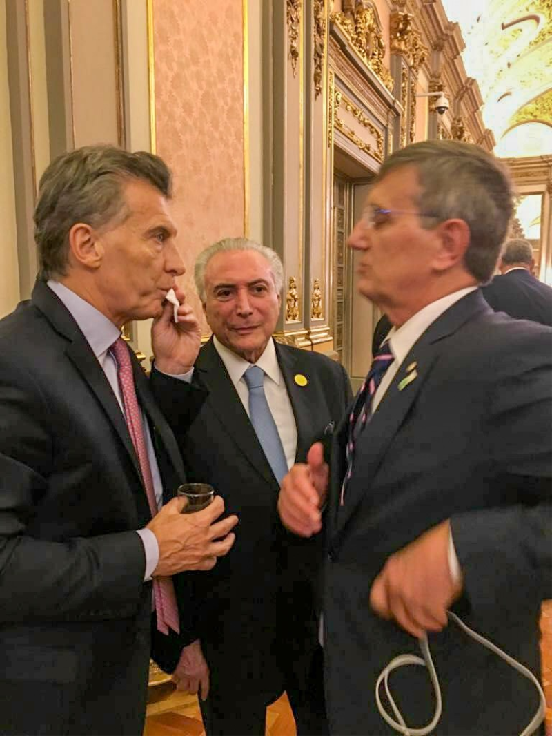 Ponte Internacional é pauta no encontro de Temer e Macri