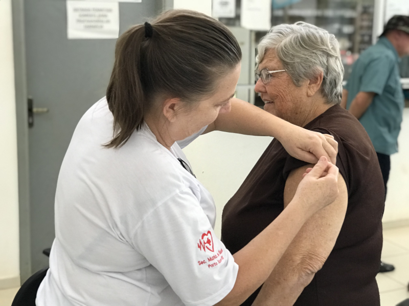 A uma semana do fim da campanha de vacinação contra gripe em Porto Xavier apresenta 76% de cobertura.