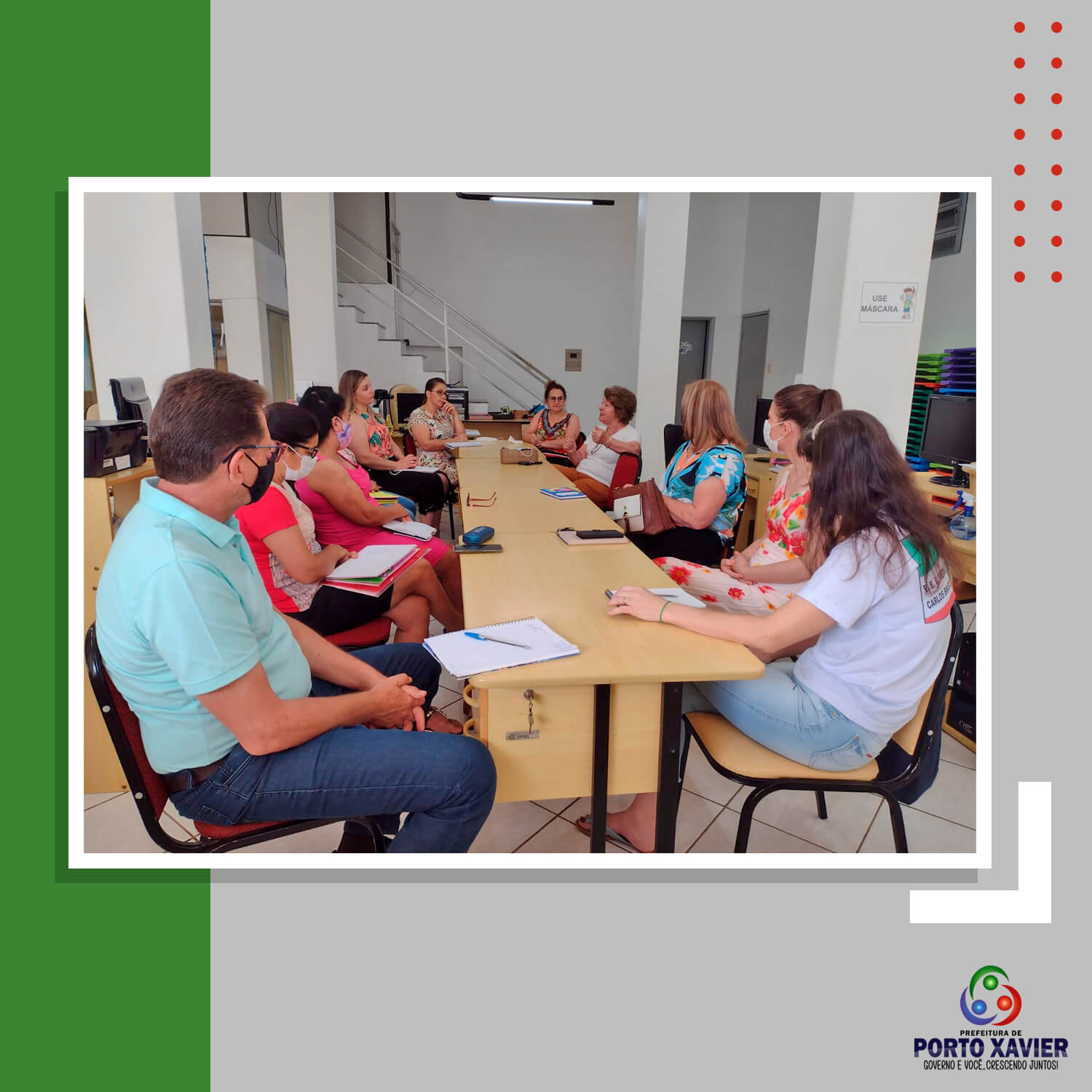 APRESENTAÇÃO DA AÇÃO “PROMOVENDO UMA VISÃO SAUDÁVEL” DO LIONS CLUBE