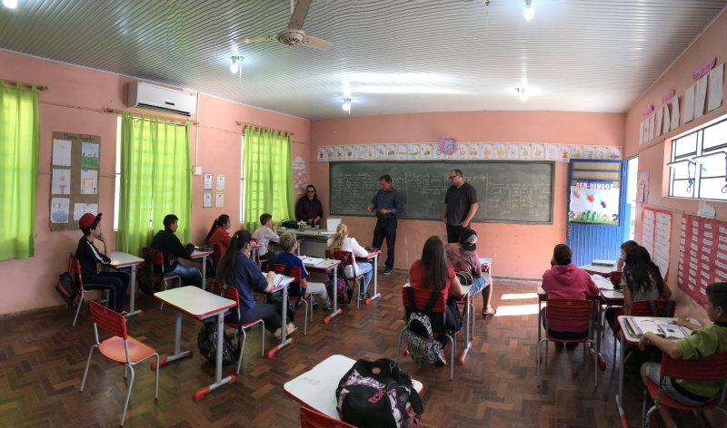 NOTA FISCAL GAÚCHA: Ação de Divulgação é realizada em Escola Municipal