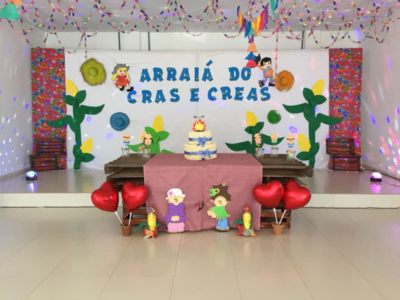CRAS e CREAS realizam Festas Juninas