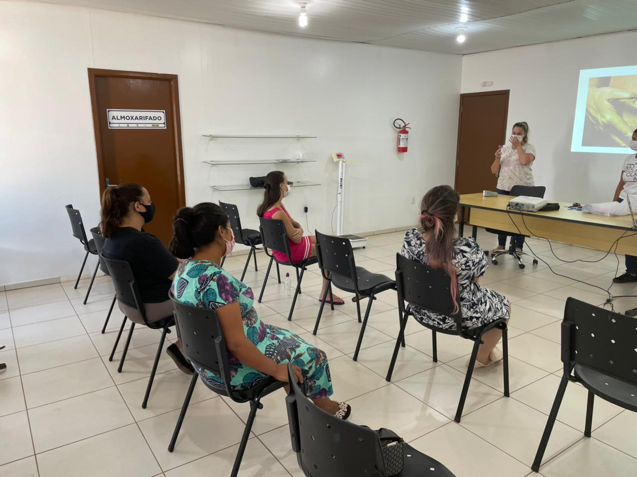 PROJETO SER GESTANTE INICIOU SEUS ENCONTROS QUINZENAIS
