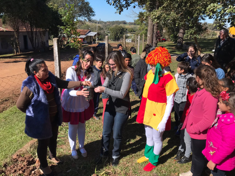 Santos Dumont foi a primeira escola a receber o projeto CATAVENTO 2018 