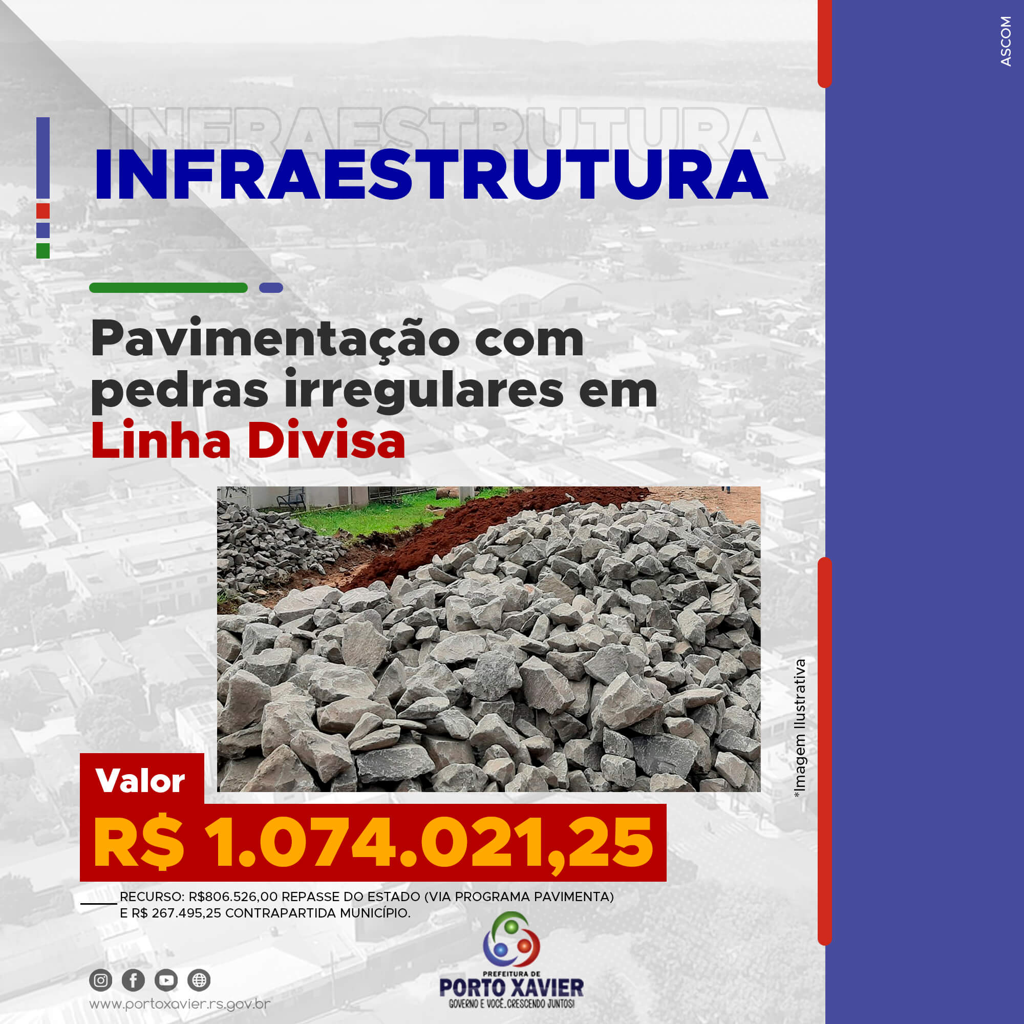 AVANÇA PORTO XAVIER – INFRAESTRUTURA