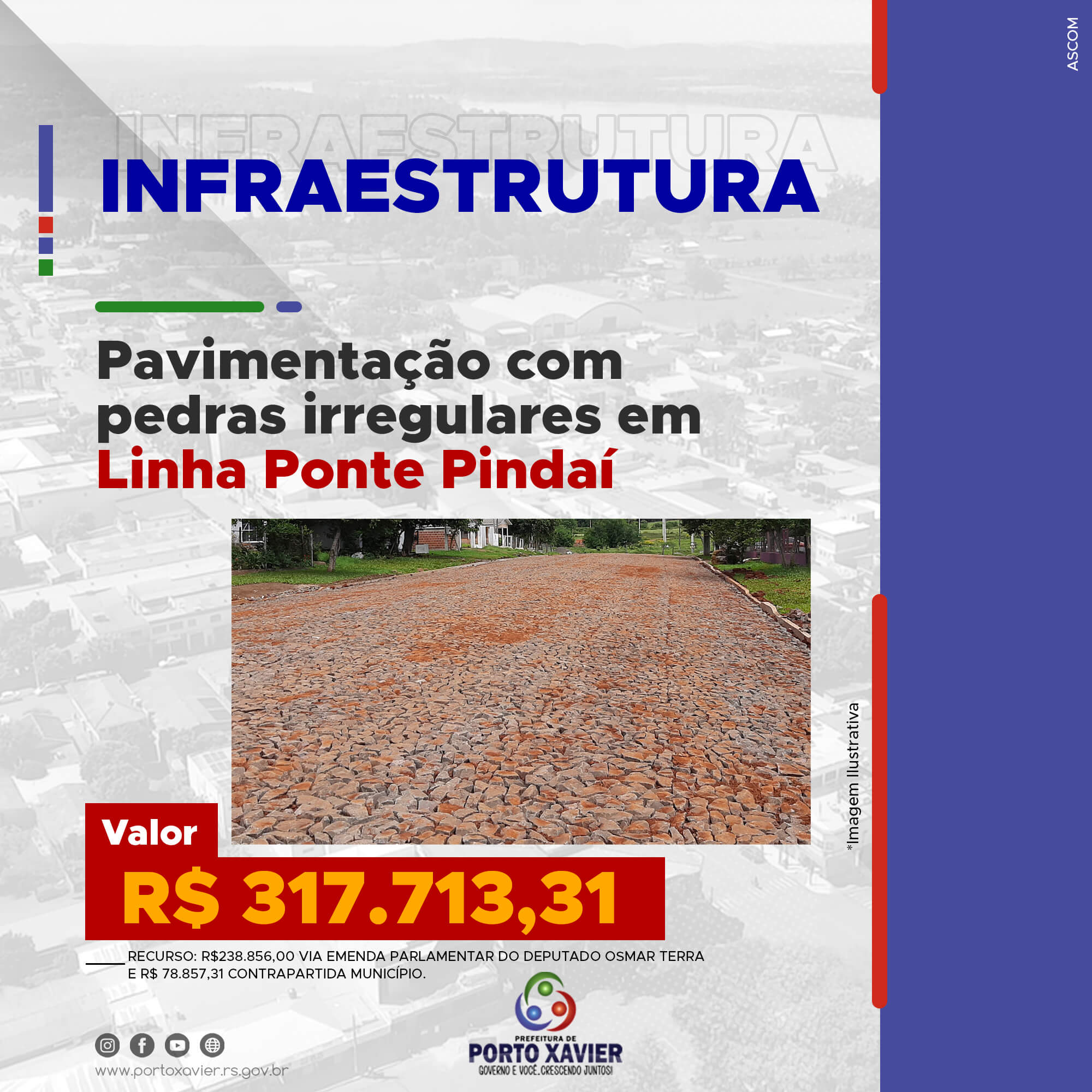 AVANÇA PORTO XAVIER – INFRAESTRUTURA