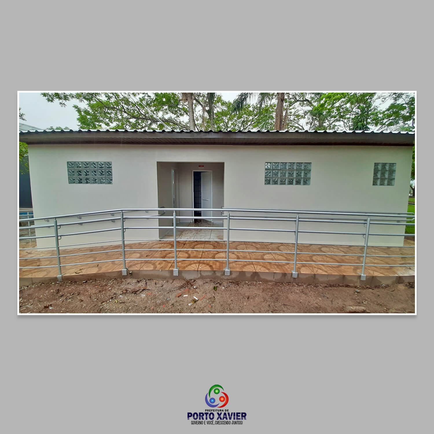 FINALIZADA OBRA DO BANHEIRO PÚBLICO NA PRAÇA FERDINANDO ALBINO WENDT