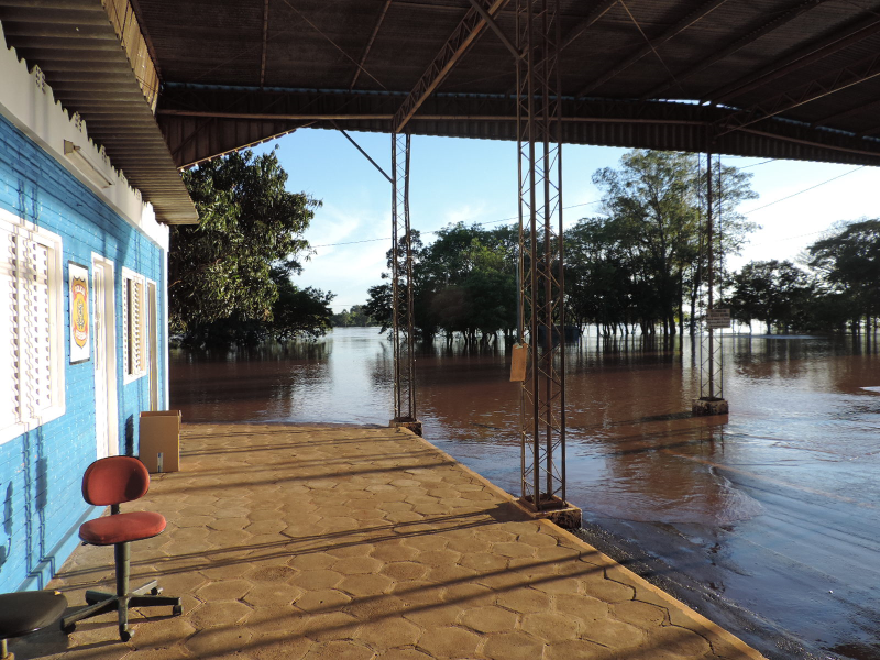 Rio Uruguai atingiu 12m25cm e está estabilizado