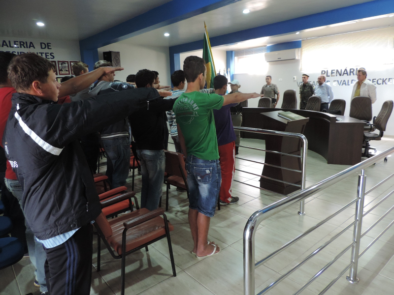 JSM realizou Cerimônia de Juramento à Bandeira