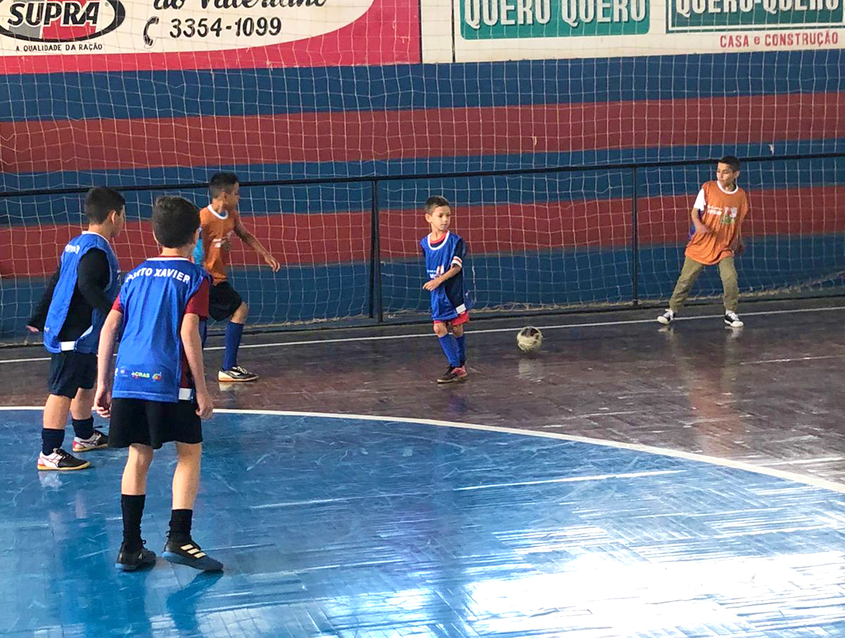 SECRETARIA DE ASSISTÊNCIA SOCIAL REALIZA INTEGRAÇÃO DE CRIANÇAS E JOVENS DO PROJETO CHUTE PARA O FUTURO