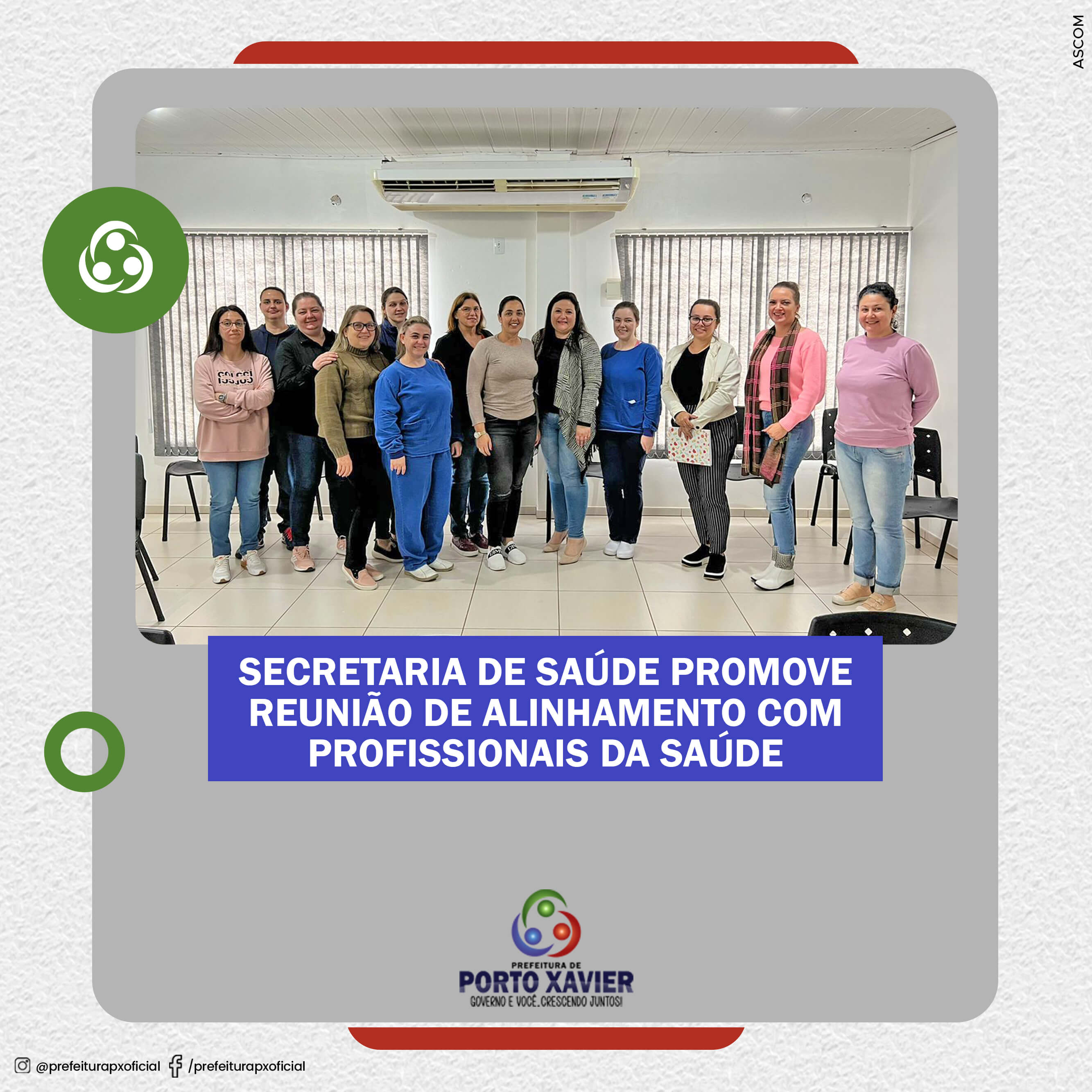 SECRETARIA DE SAÚDE PROMOVE REUNIÃO DE ALINHAMENTO COM PROFISSIONAIS DA SAÚDE