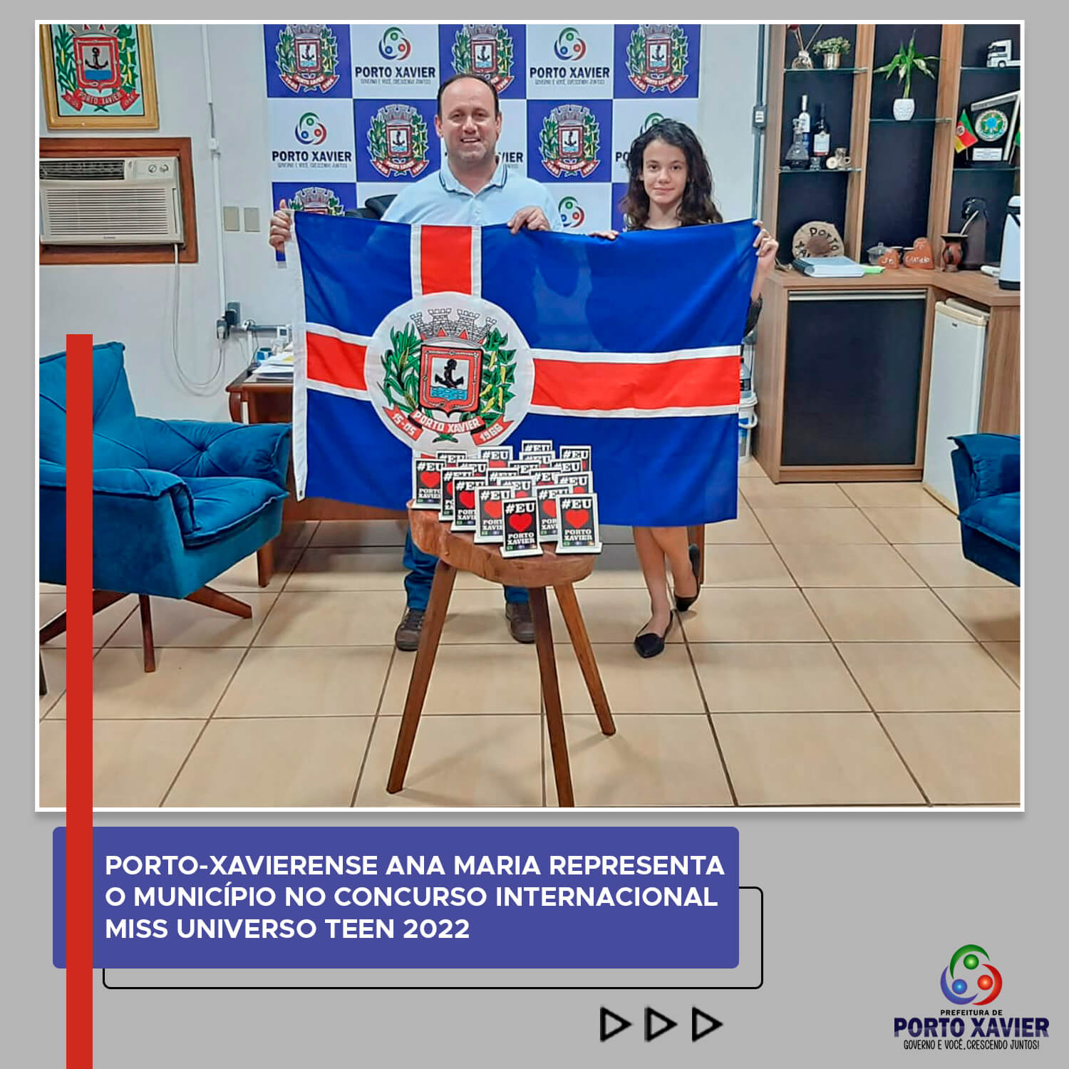 PORTO-XAVIERENSE ANA MARIA REPRESENTA O MUNICÍPIO NO CONCURSO INTERNACIONAL MISS UNIVERSO TEEN 2022
