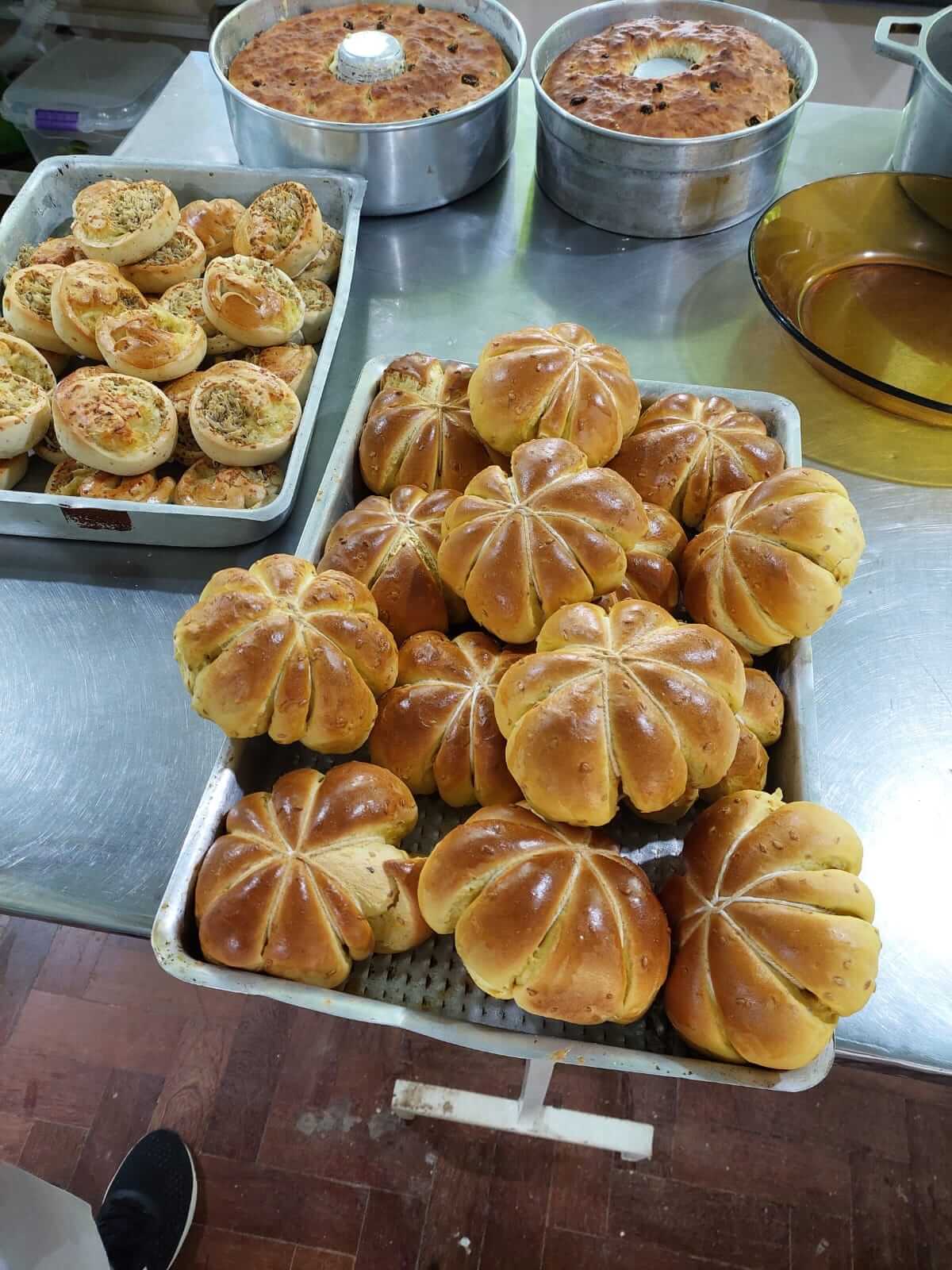 REALIZADO CURSO DE PANIFICAÇÃO CASEIRA