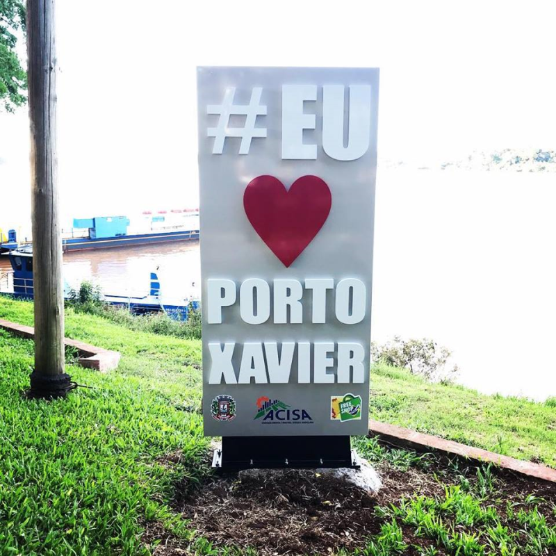 PORTO INTERNACIONAL RECEBE TOTEM