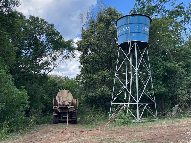 PORTO XAVIER REALIZA AÇÕES PARA MINIMIZAR EFEITO DA SECA