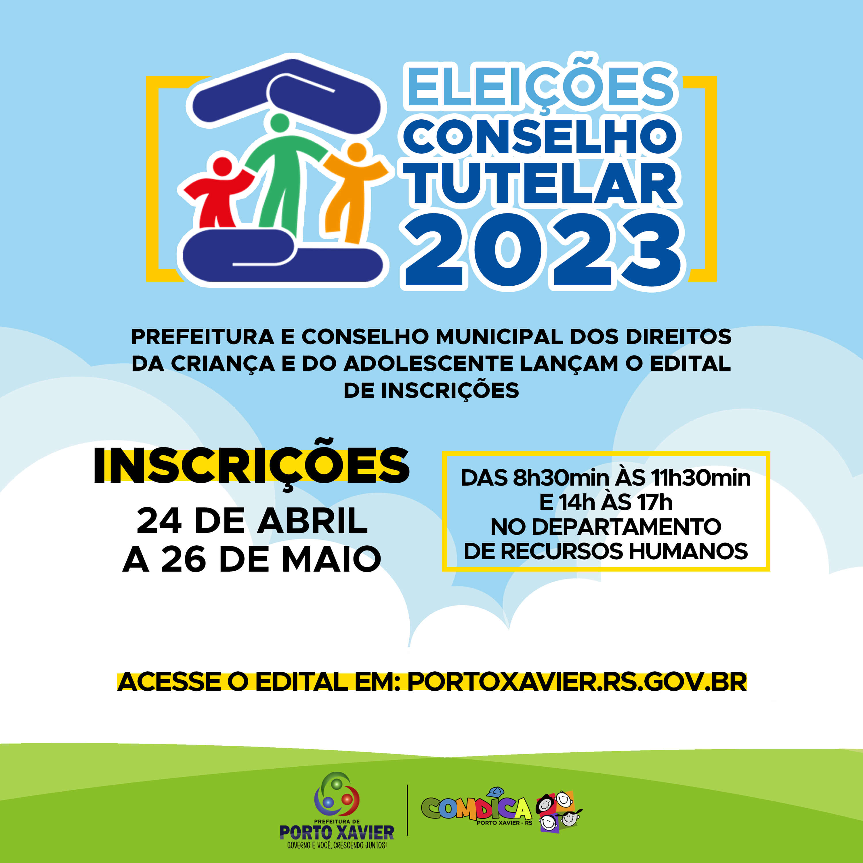 ELEIÇÕES PARA MEMBROS DO CONSELHO TUTELAR DE PORTO XAVIER