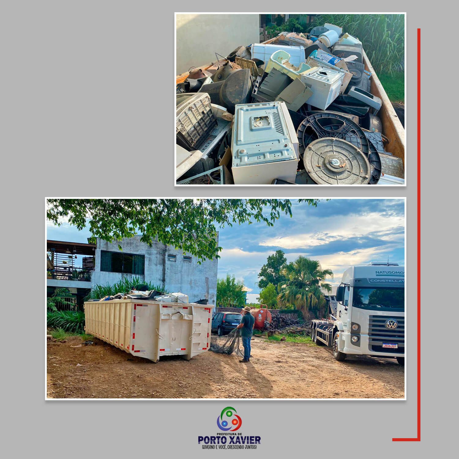 DEPARTAMENTO DO MEIO AMBIENTE PROMOVE O DESCARTE CORRETO DE LIXO ELETRÔNICO