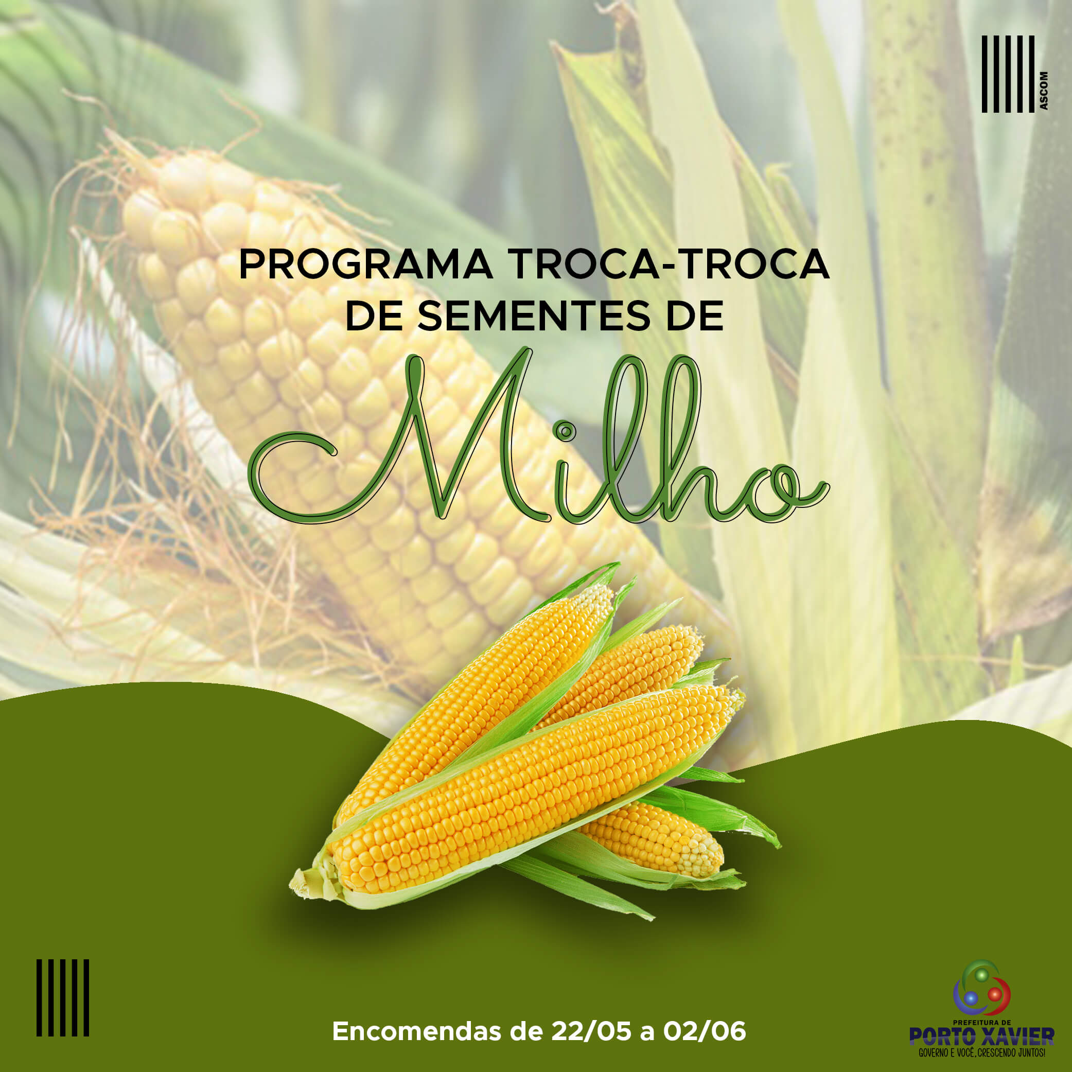 ATENÇÃO AGRICULTORES DE PORTO XAVIER