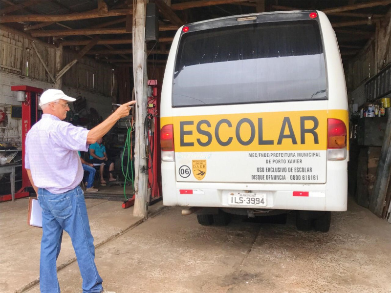 INSPEÇÃO DA FROTA ESCOLAR