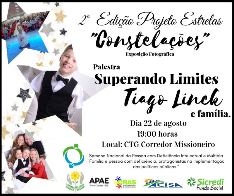 PALESTRA MOTIVACIONAL COM TIAGO LINK