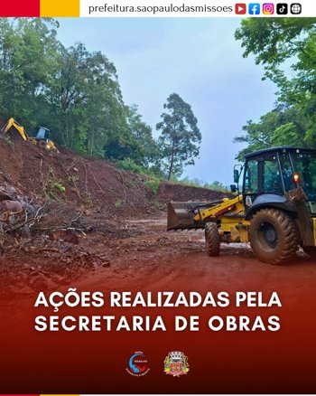 <p>A&ccedil;&otilde;es realizadas pela Secretaria de Obras&nbsp;</p>