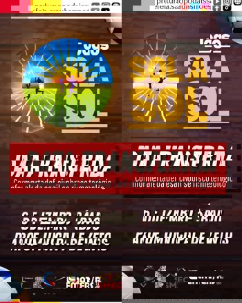 <p>Vem a&iacute; mais uma grande edi&ccedil;&atilde;o dos Jogos Sol a Sol!</p>