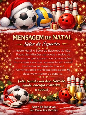 <p>Mensagem de Natal</p>