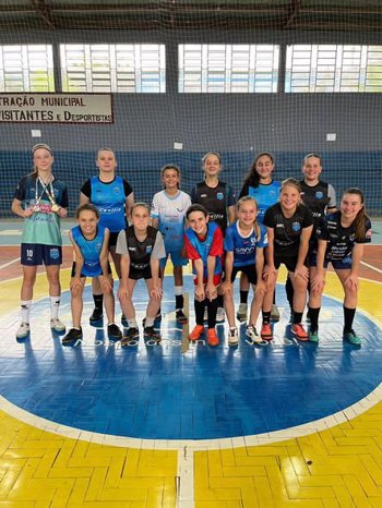 <p>Visita na&nbsp;Escolinha Municipal de Futsal</p>