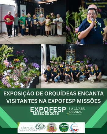 <span style="font-size: 12pt;">EXPOSI&Ccedil;&Atilde;O DE ORQU&Iacute;DEAS ENCANTA VISITANTES NA EXPOFESP MISS&Otilde;ES</span>