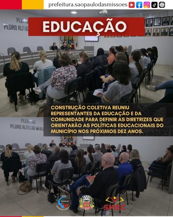 <span style="font-size: 12pt;">F&Oacute;RUM MUNICIPAL DE EDUCA&Ccedil;&Atilde;O INICIA ELABORA&Ccedil;&Atilde;O DO NOVO PLANO MUNICIPAL DE EDUCA&Ccedil;&Atilde;O 2026&ndash;2036</span>