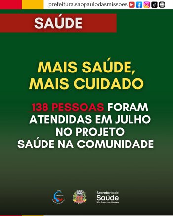 <span style="font-size: 12pt;">SA&Uacute;DE MAIS PERTO DE QUEM PRECISA!</span>