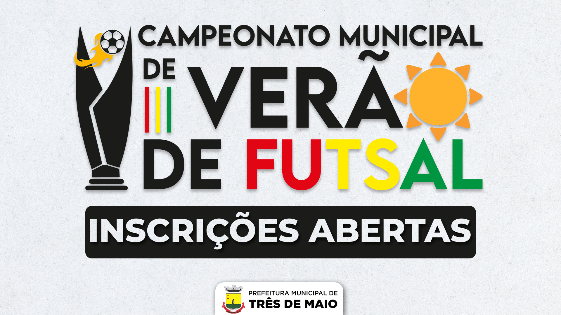INSCRIÇÕES PARA O CAMPEONATO DE VERÃO DE FUTSAL 2024 ESTÃO ABERTAS