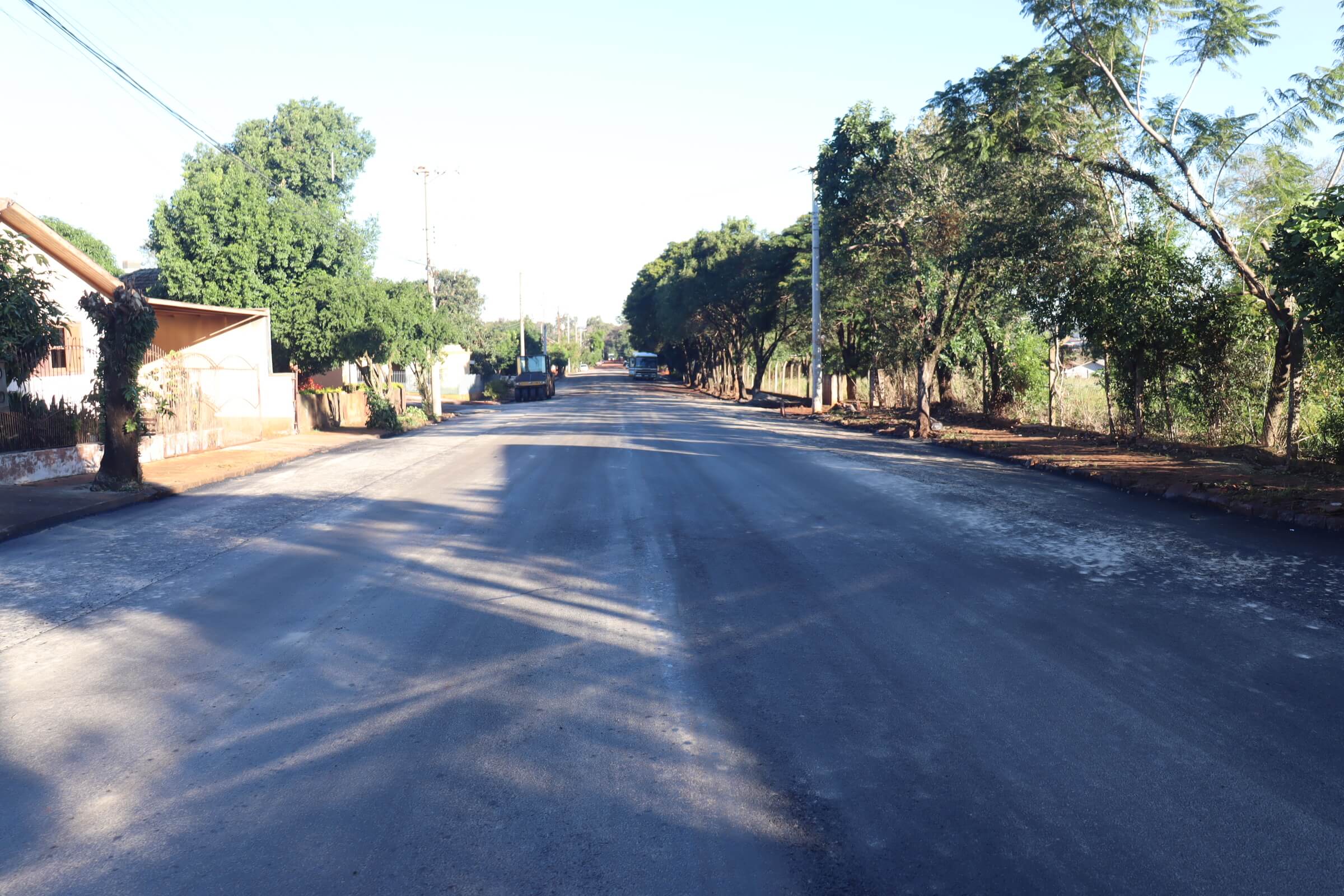 <p>OBRAS DE CAPEAMENTO ASF&Aacute;LTICO NA RUA HORIZONTINA EST&Atilde;O OCORRENDO</p>