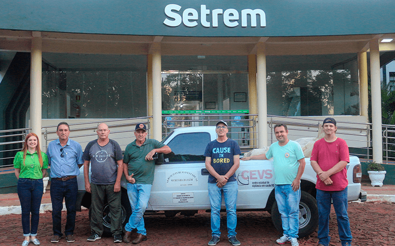 <p>GOVERNO MUNICIPAL REALIZA PARCERIA COM A SETREM EM COMBATE A DENGUE</p>