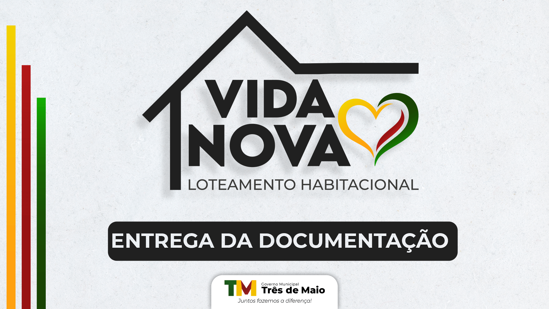 PRAZO PARA A ENTREGA DOS DOCUMENTOS DOS SORTEADOS DOS LOTE HABITACIONAIS ENCERRAM NESTE MÊS 