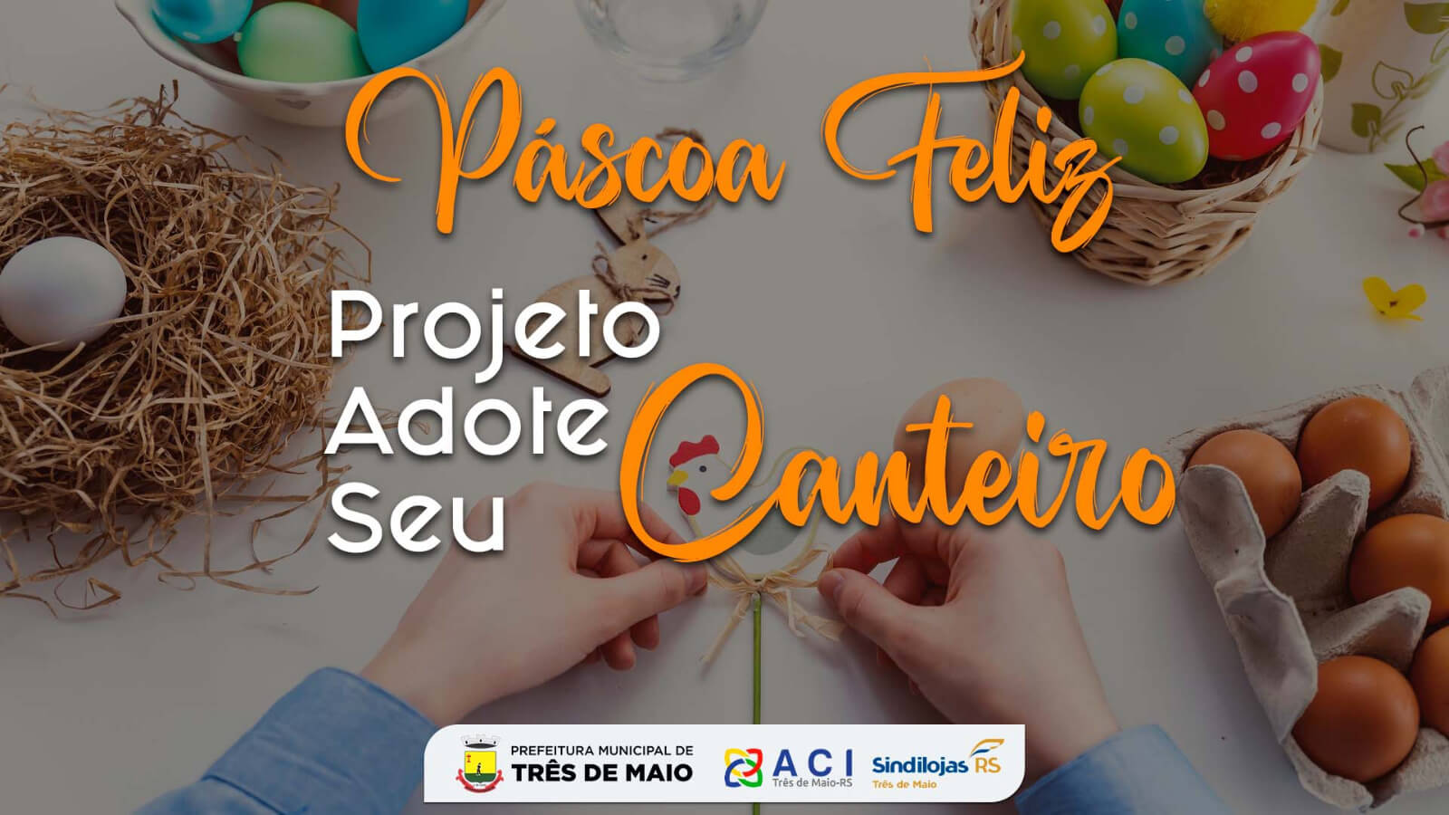 PARTICIPE DO PROJETO ADOTE SEU CANTEIRO
