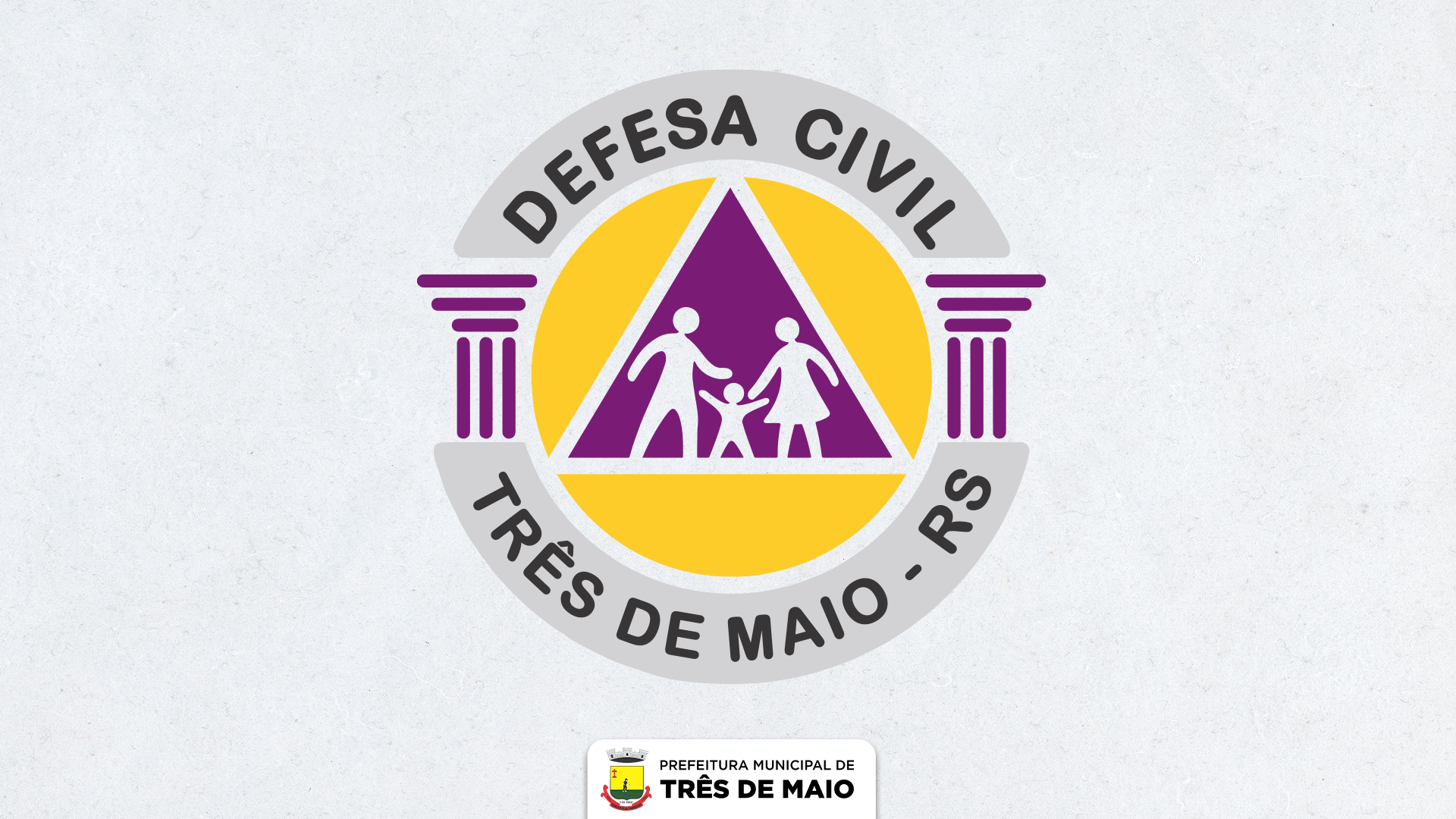 <p>COMUNICADO DA DEFESA CIVIL DE TR&Ecirc;S DE MAIO</p>