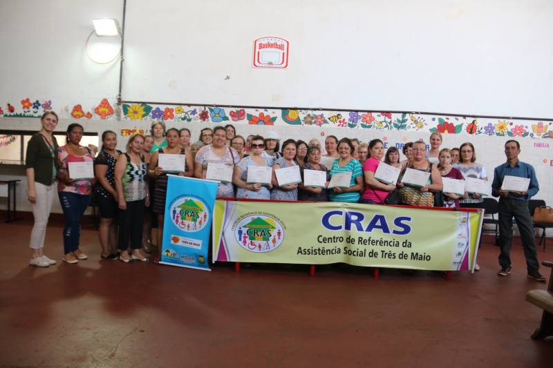 Desenvolvimento Social: certificados dos cursos do CRAS/SENAR são entregues