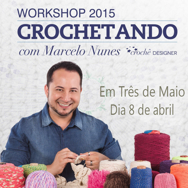 SECRETARIA DA MULHER E BAZAR DAS LINHAS PROMOVEM WORKSHOP DE CROCHÊ