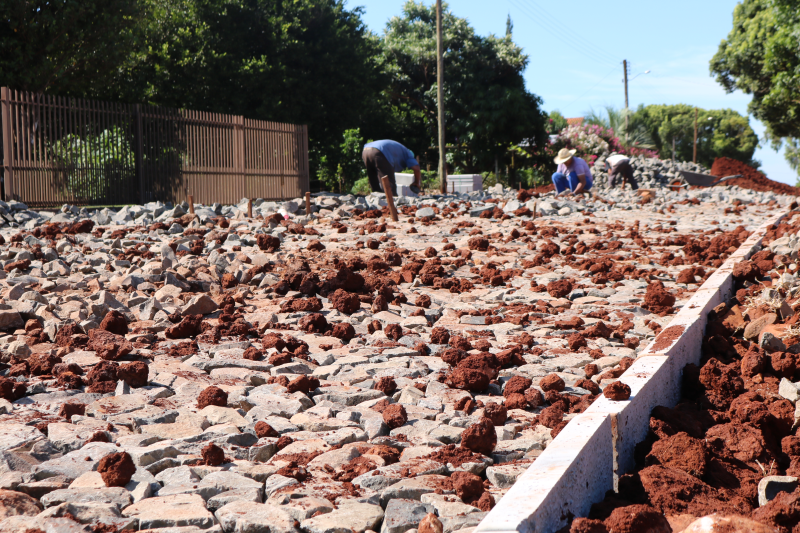 Equipe de Governo visita obras no interior do município