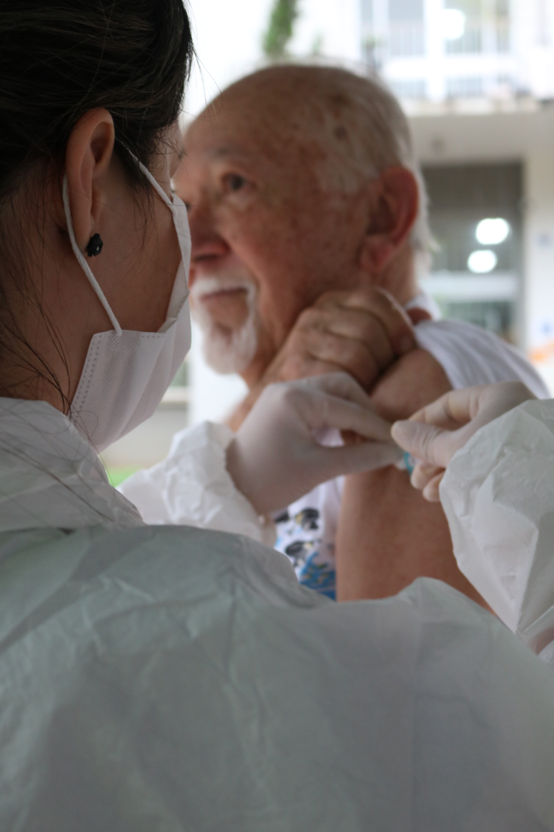 Secretaria de Saúde realiza terceiro dia de vacinação H1N1