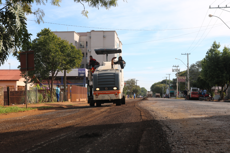 Rua Horizontina receberá novo recapeamento asfáltico