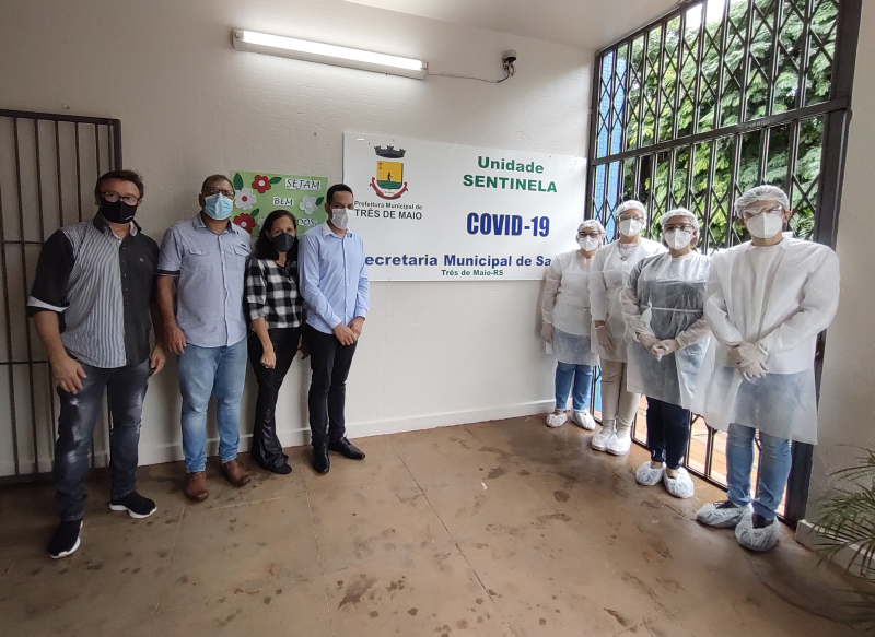 TRÊS DE MAIO CONTA AGORA COM UMA UNIDADE SENTINELA